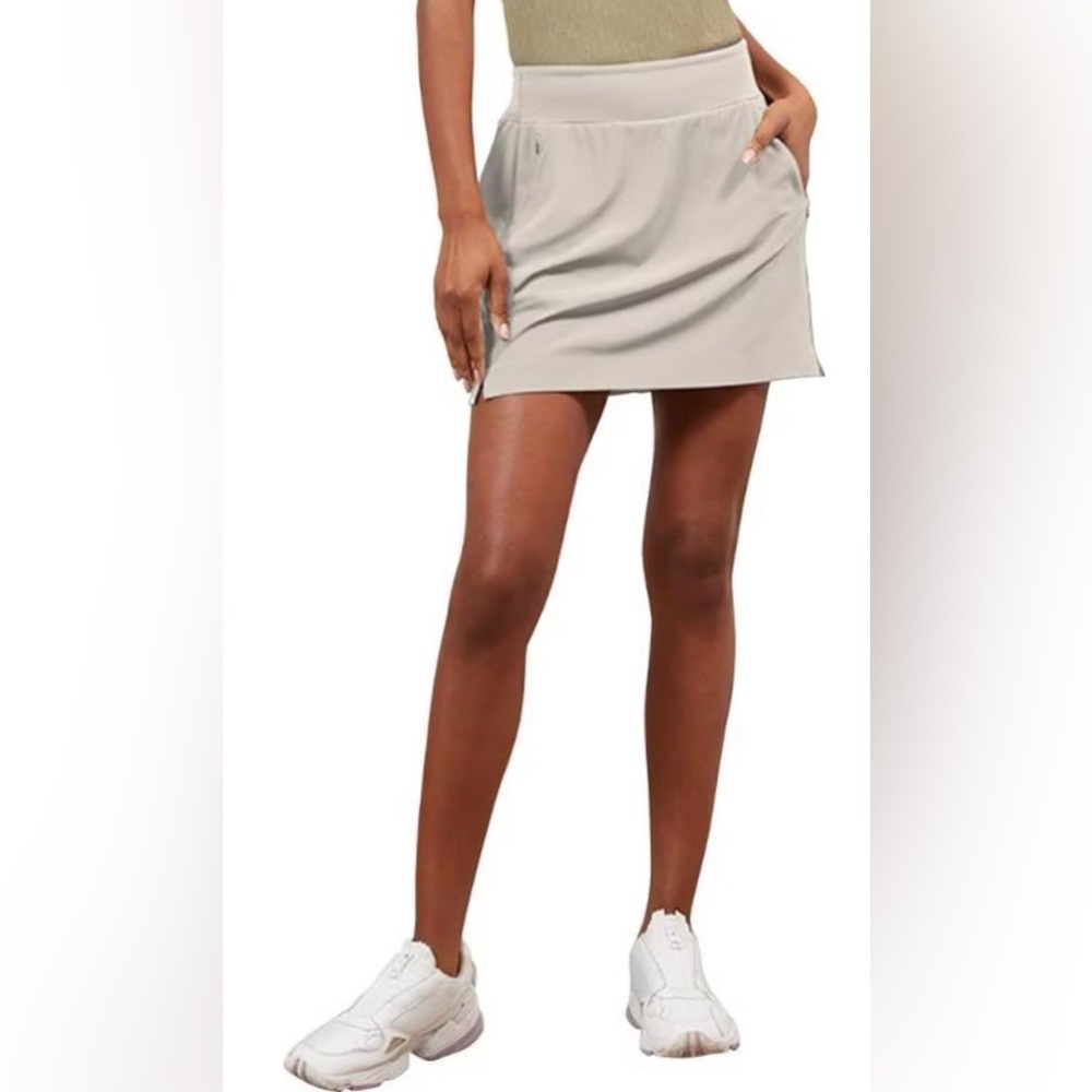 Athleta - Soho skort Jupe short - 6 - abalone grey